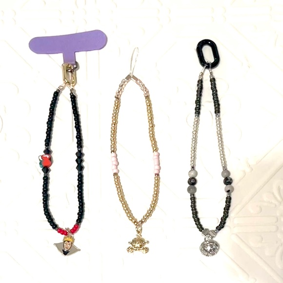 Handmade Phone Custom Charms 🪬☘️🌙⚡️🥀🪷🎗️⚓️🔮📿🪆🤍 - Picture 4 of 9